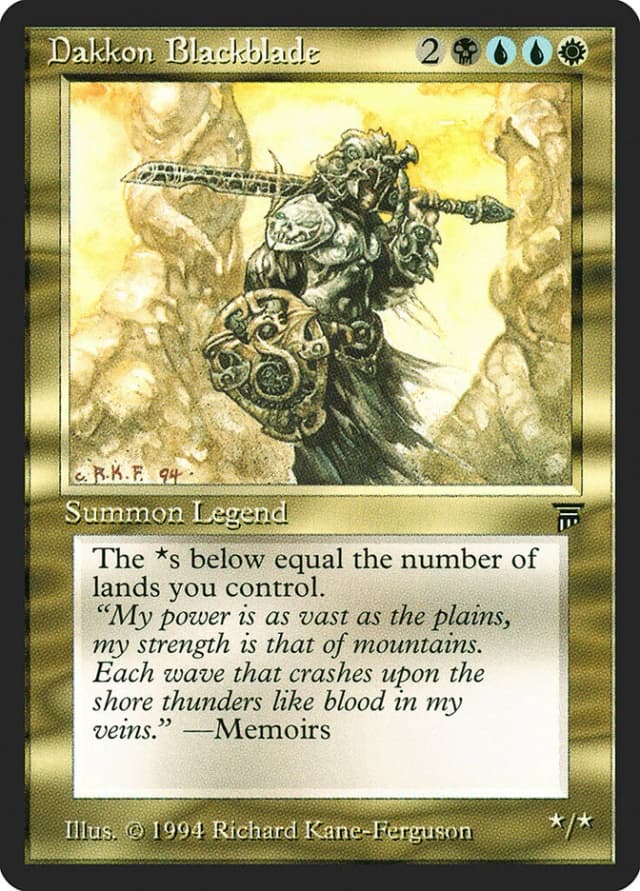 Dakkon Blackblade image