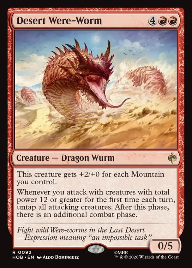 Desert Were-Worm image
