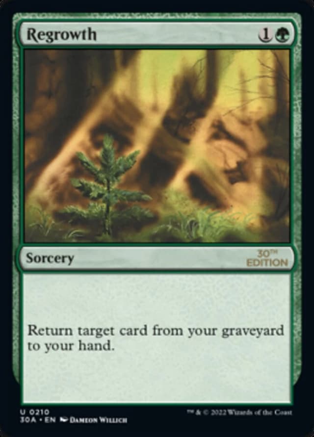 Regrowth image