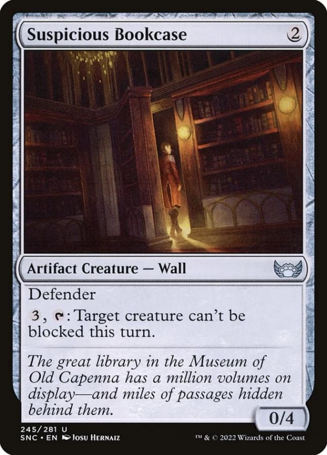 Suspicious Bookcase image