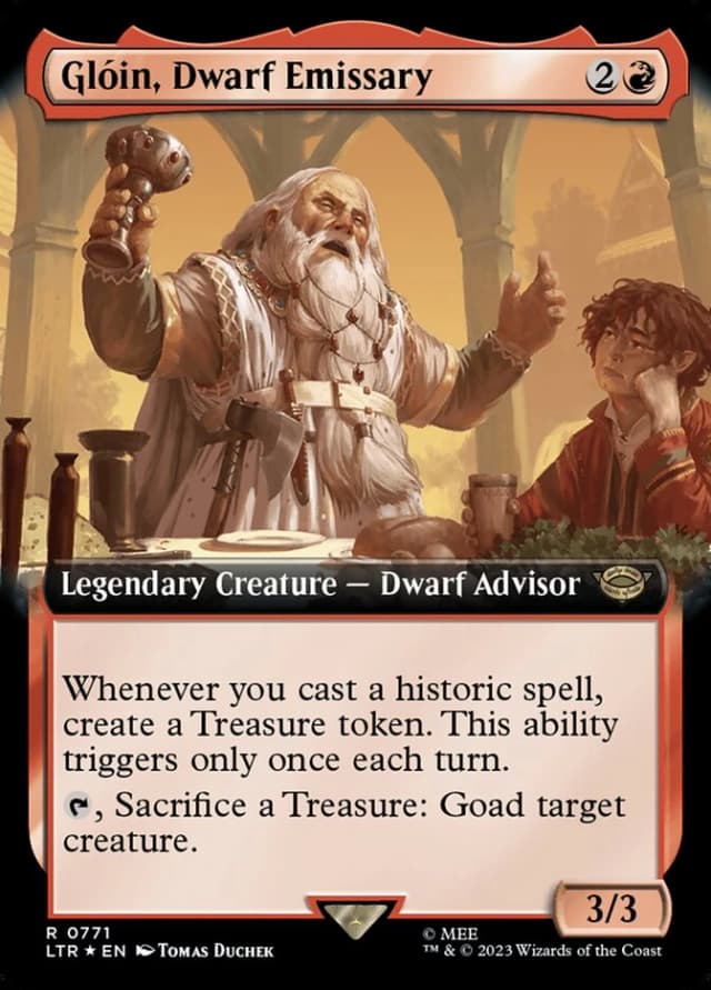 Glóin, Dwarf Emissary image