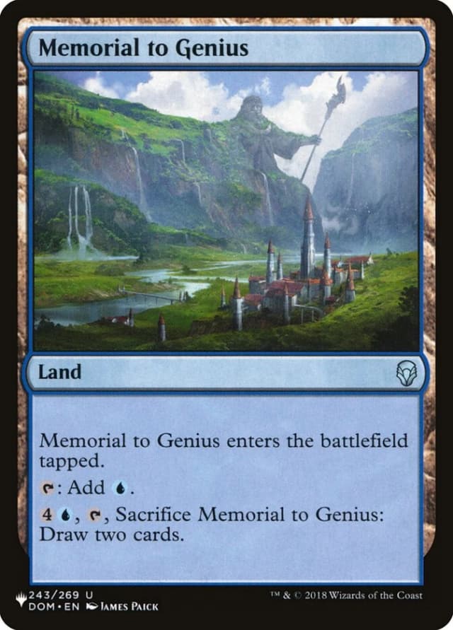 Memorial to Genius image