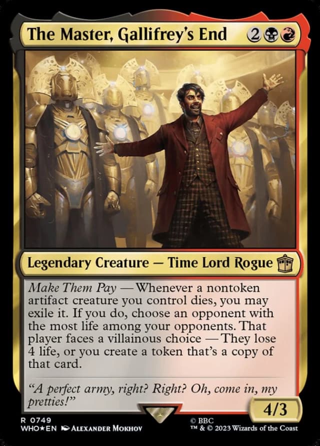 The Master, Gallifrey's End image