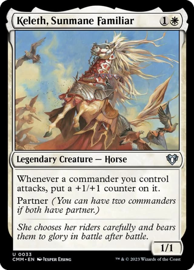 Keleth, Sunmane Familiar image