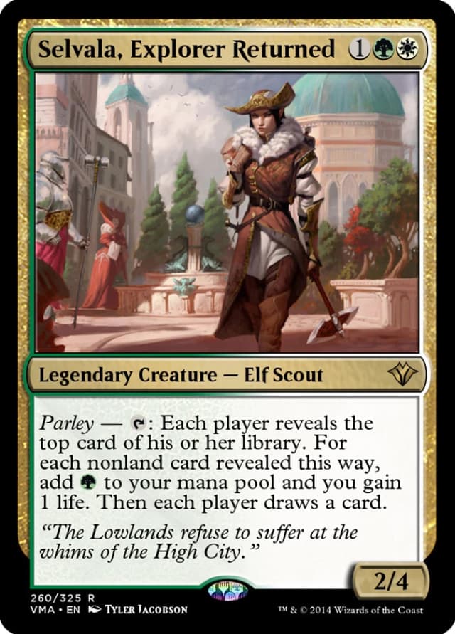 Selvala, Explorer Returned image