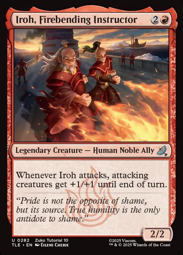 Iroh, Firebending Instructor image