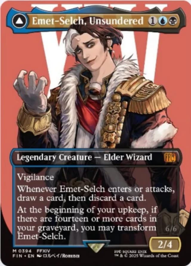 Emet-Selch, Unsundered // Hades, Sorcerer of Eld image