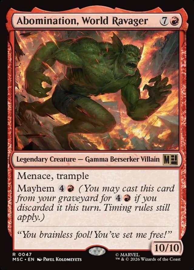 Abomination, World Ravager image