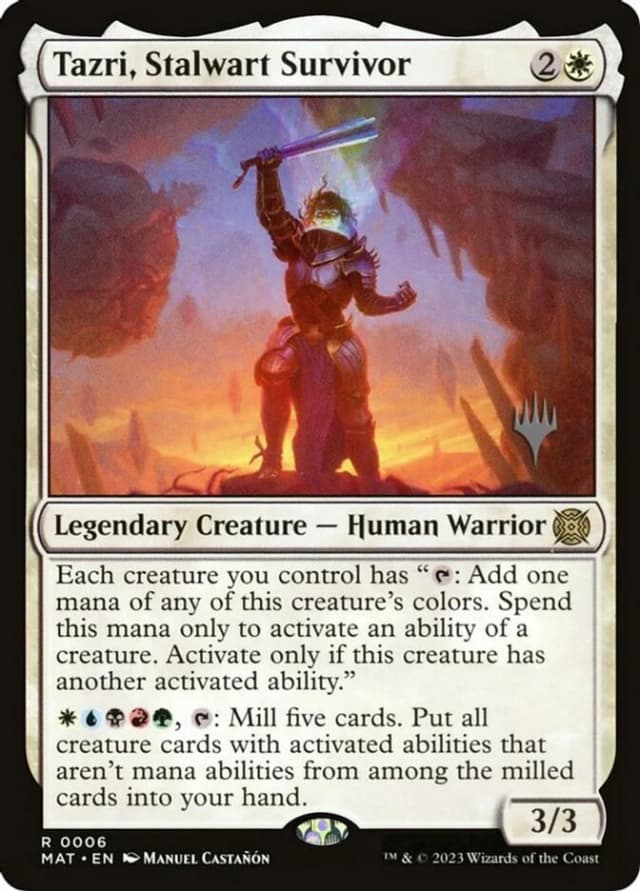 Tazri, Stalwart Survivor image