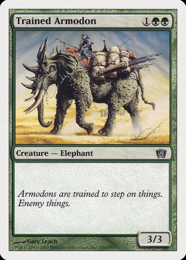 Trained Armodon image