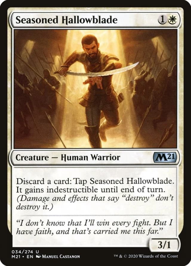 Seasoned Hallowblade image
