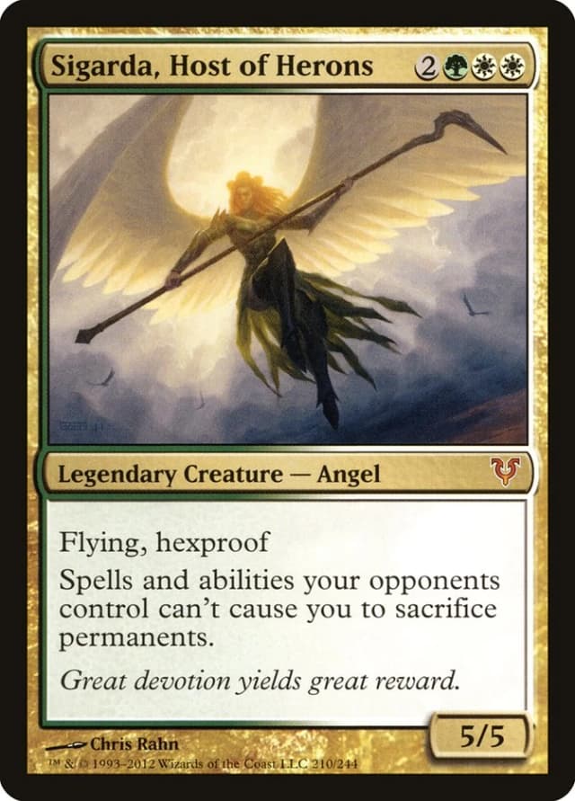 Sigarda, Host of Herons image