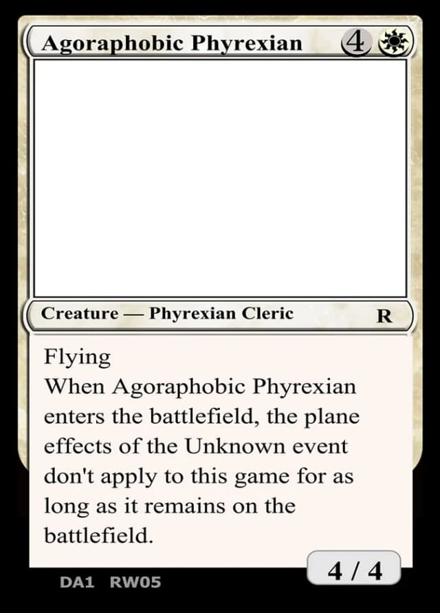 Agoraphobic Phyrexian image