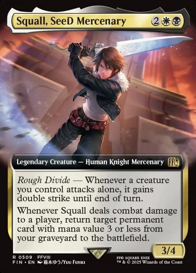 Squall, SeeD Mercenary image