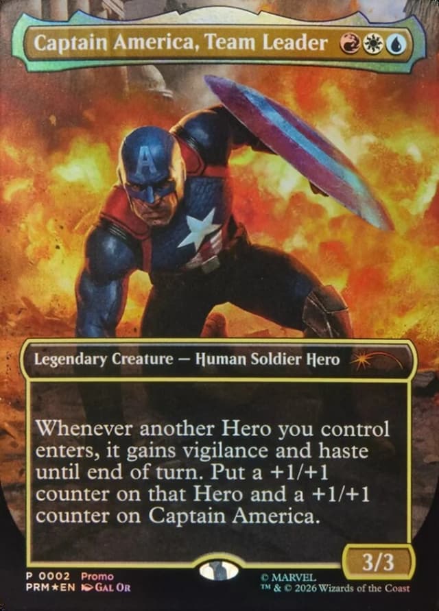 Captain America, Team Leader image