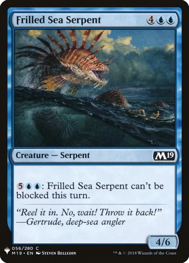 Frilled Sea Serpent image
