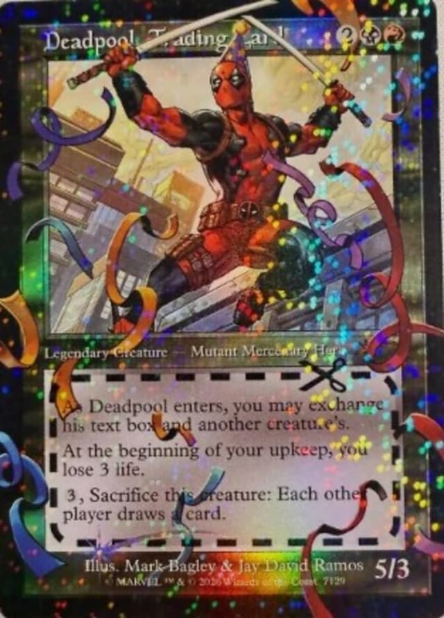 Deadpool, Trading Card image