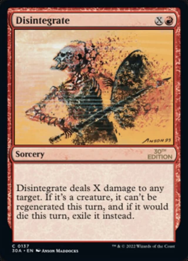Disintegrate image